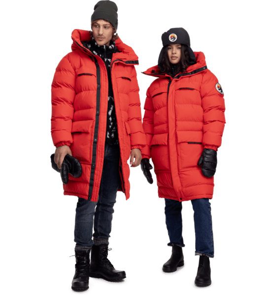 Everest long down discount parka